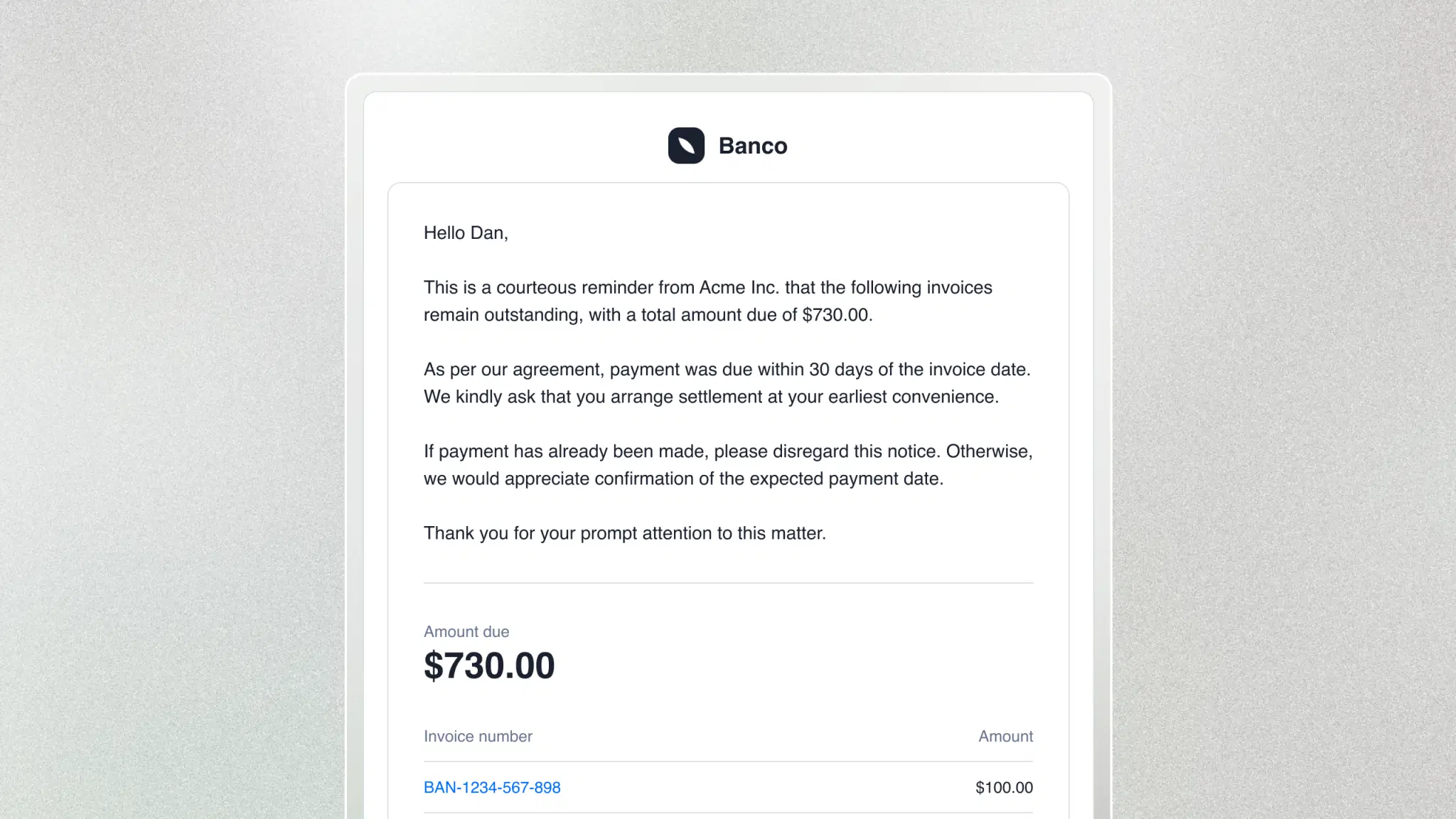 Accelerate cash collection
