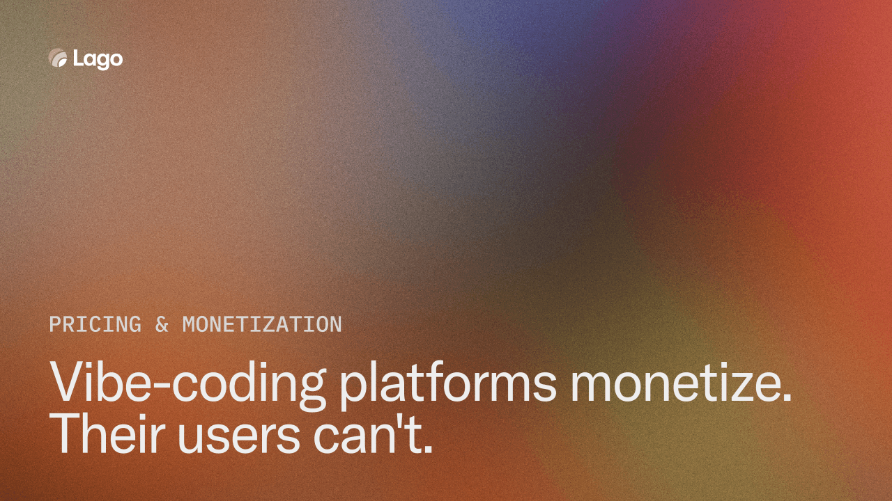 Vibe-coding platforms monetize. Their users can't.