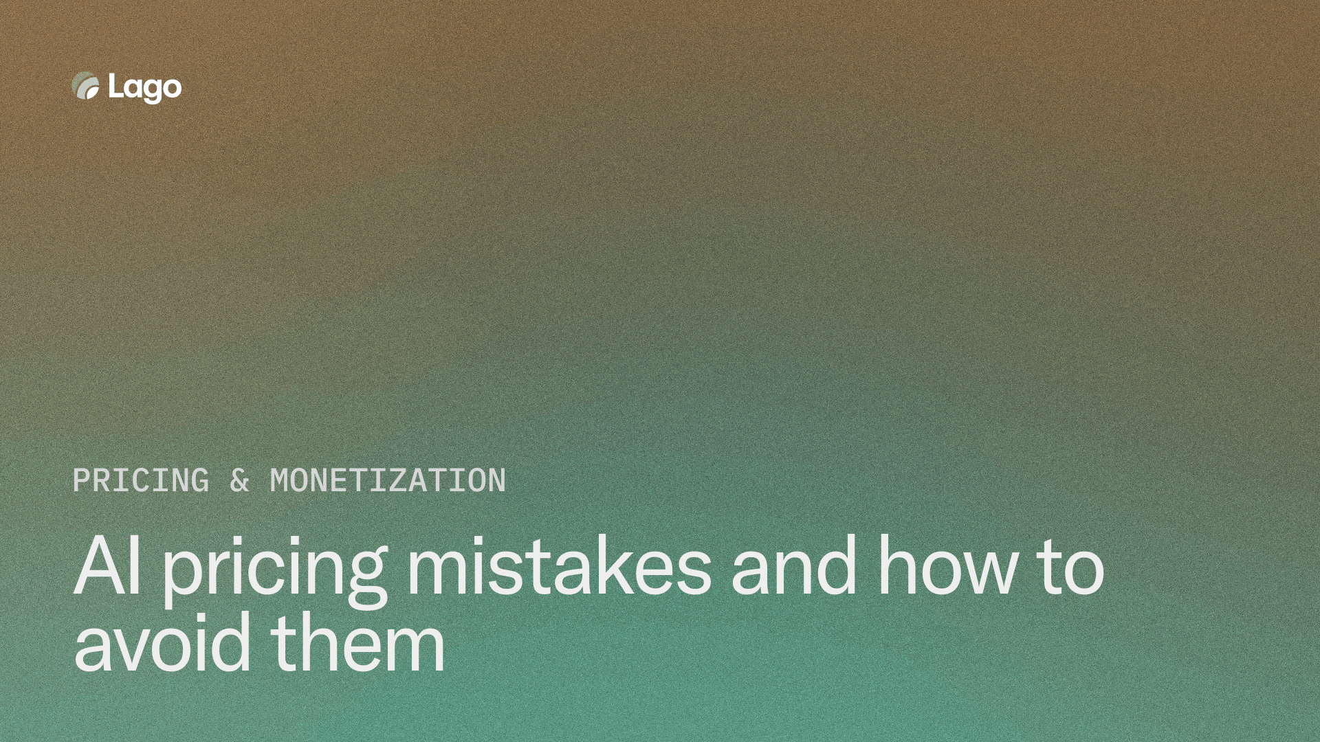 Most Common Mistakes in AI Pricing (and How to Avoid Them)
