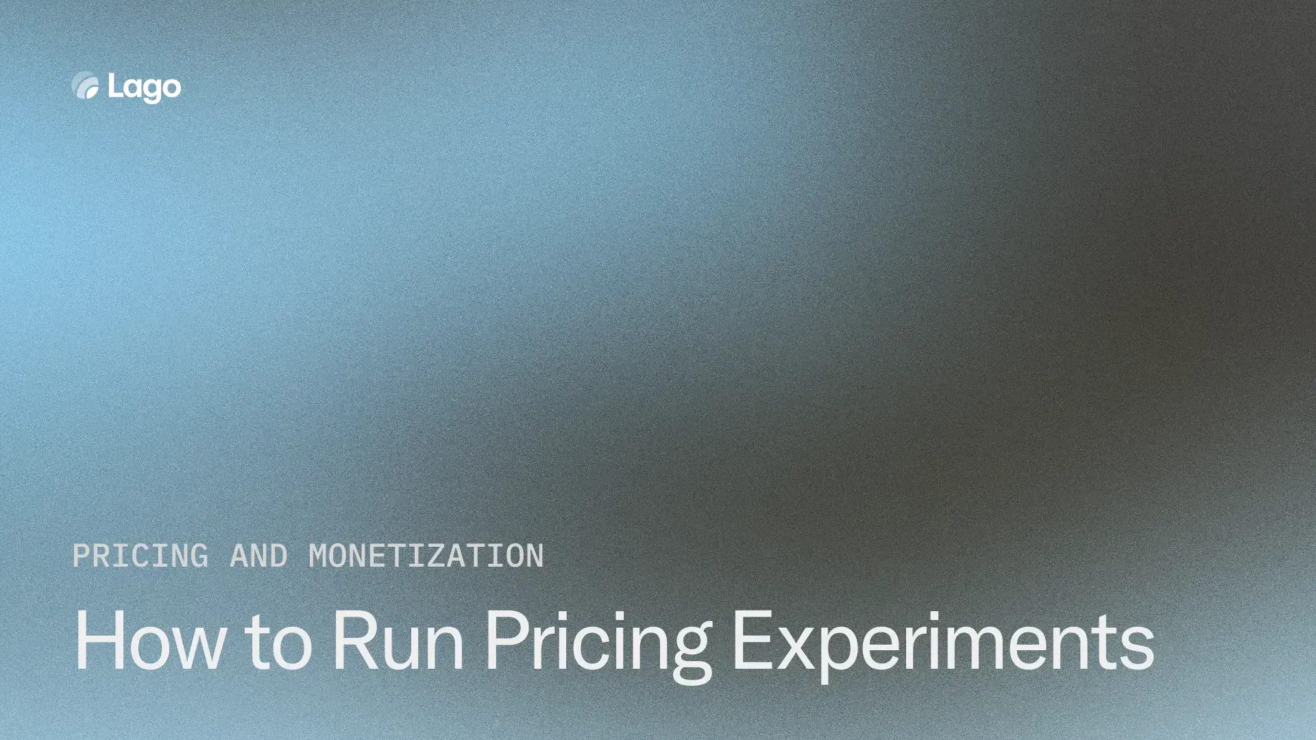How to Run Pricing Experiments Without Breaking Your Billing System