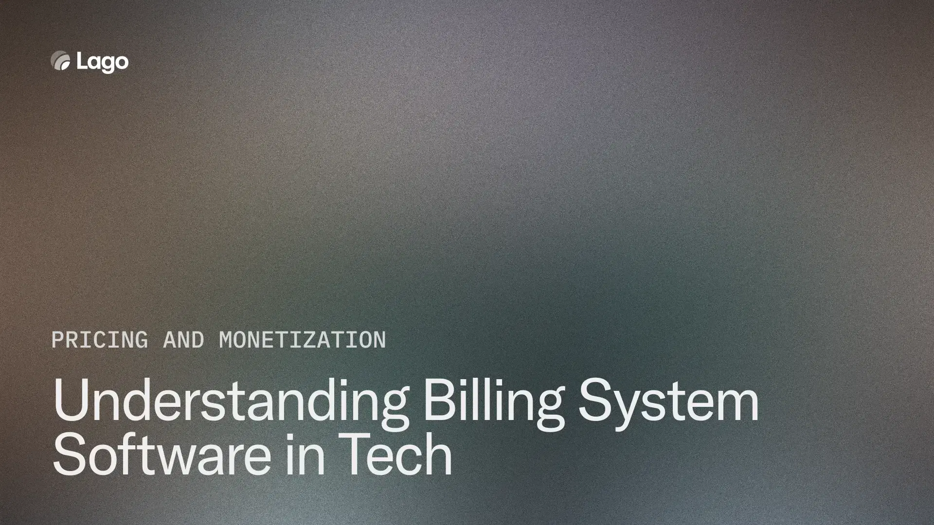 Billing System Software: How It Actually Works