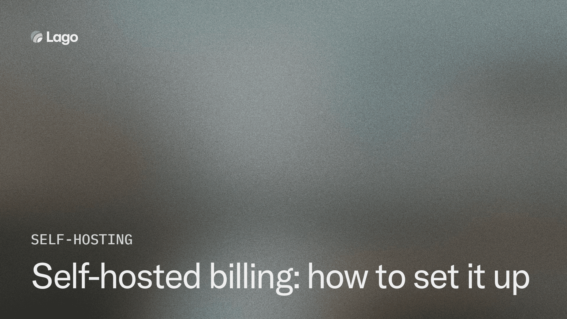 Self-hosted billing: how to set it up
