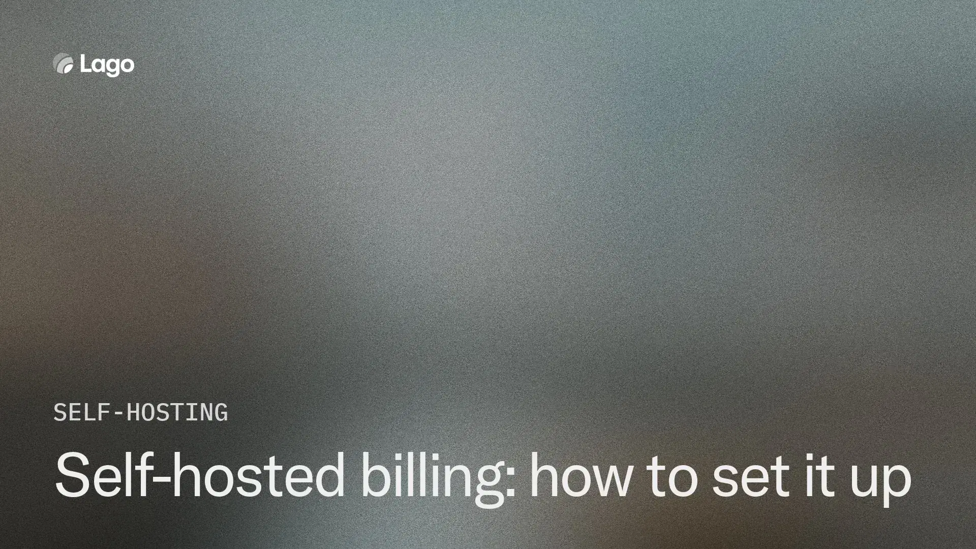 Self-hosted billing: how to set it up