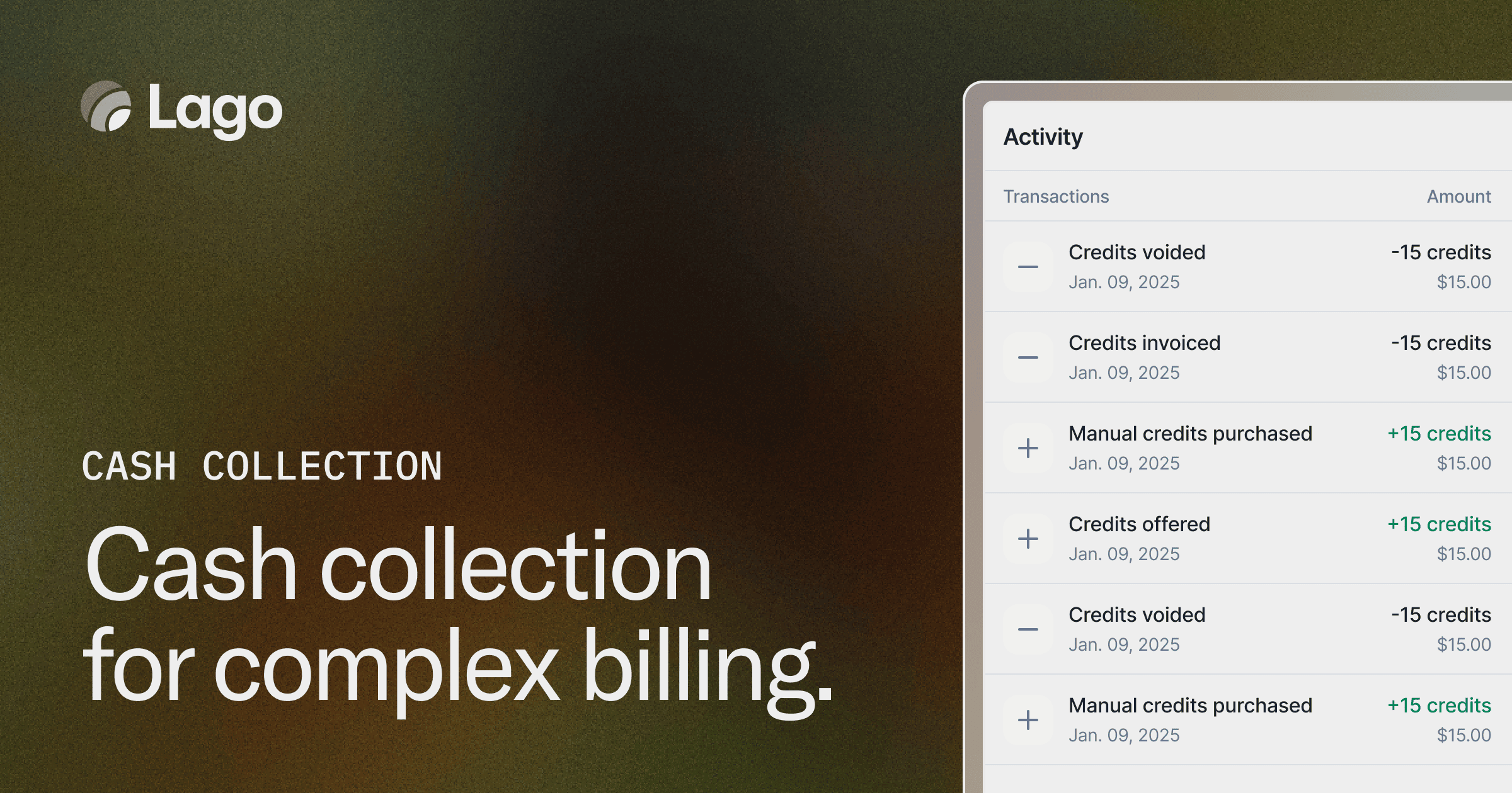 Lago Collections | Get Paid, Automatically