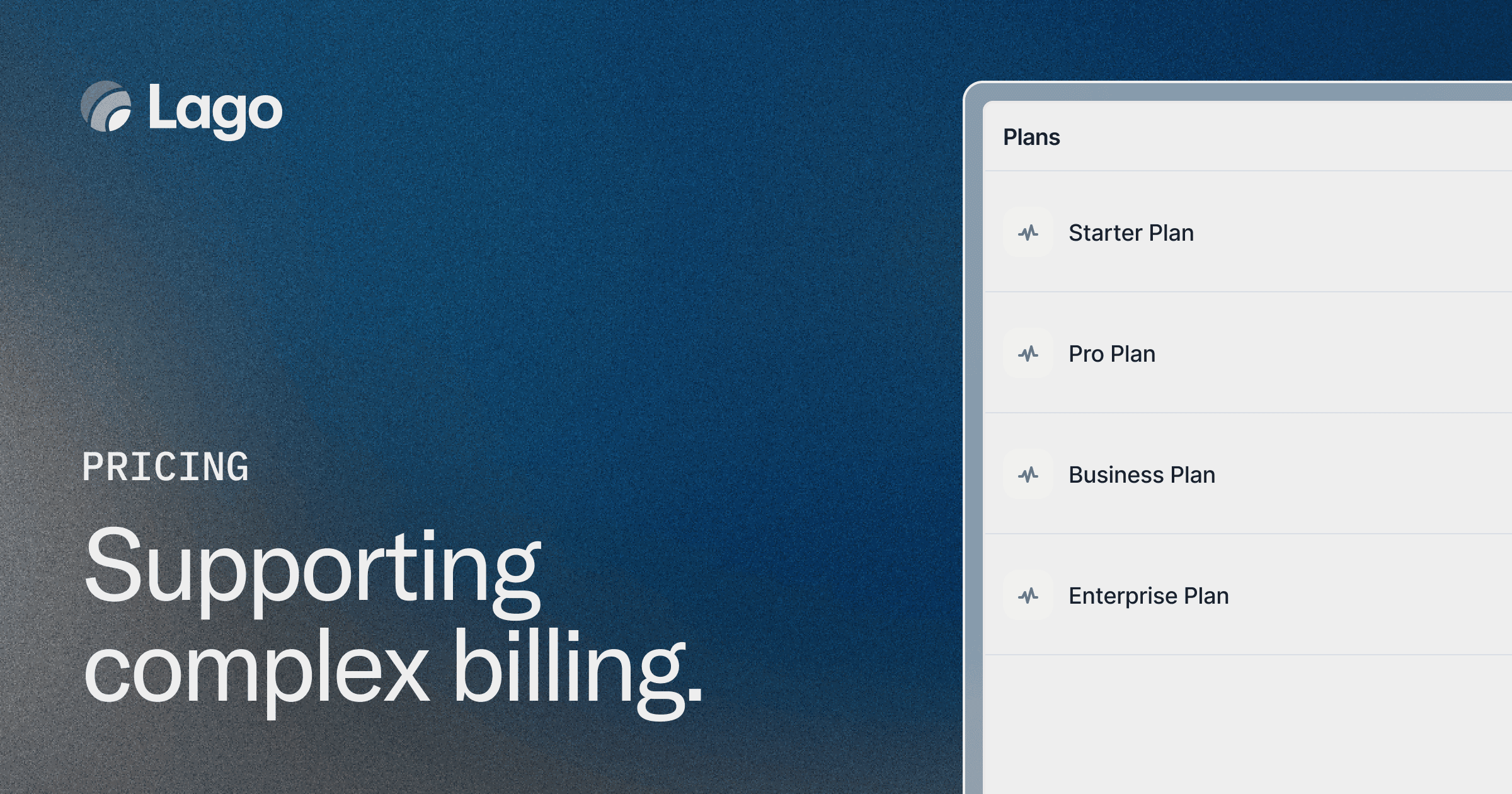 Pricing | Lago Billing Platform Plans